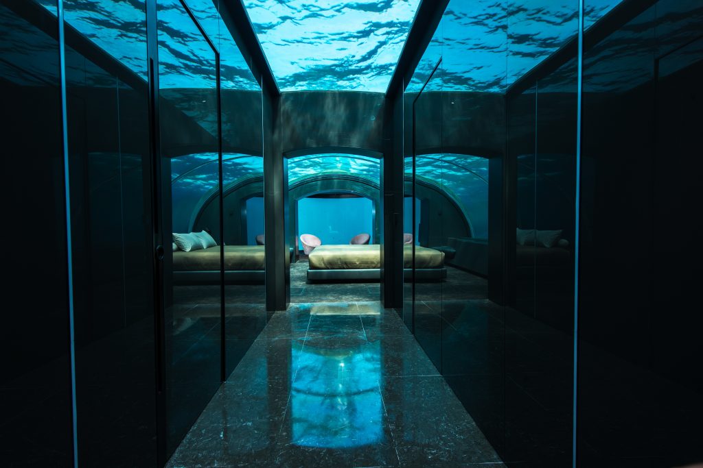 Inside The World S First Luxury Underwater Villa FOUR Magazine   CMRI USV Hallway Hero 1024x683 